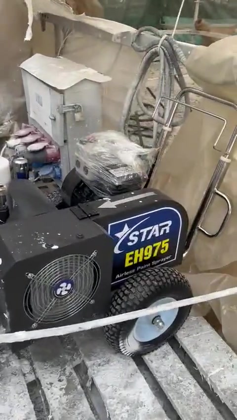 Star Eh 975 Hidrolik Saten Alçı Ve Boya Makinası