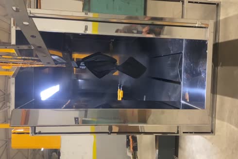 Siklonlu İkiz Tip Elektrostatik Toz Boya Kabini