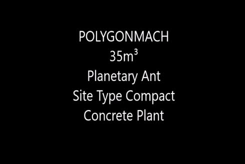 30M3 Ant Tipi Kompakt Beton Santrali / 30M3 Ant Type Compact Concrete Batching Plant