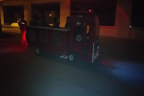 Akülü İtfaiye Gezi Treni / Fıre Car 