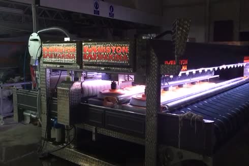420 Cm Halı Hav Alma Ve Paketleme Makinası