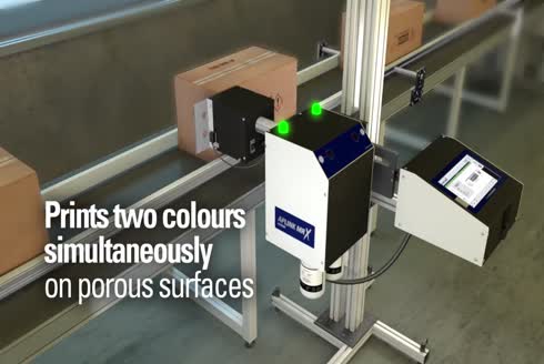 İki Renk Kodlama Yüksek Çözünürlüklü Inkjet Yazıcı 
