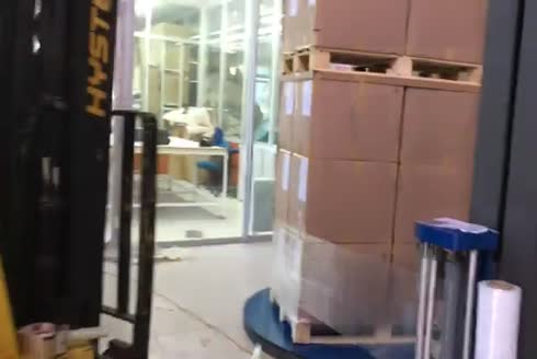 Palet Streç Sarma Makinası Üst Baskılı