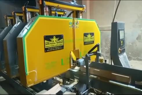 Horizontal Slat Slicing Machine