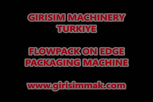 BISCUIT PACKAGING MACHINE ON EDGE FULLY SERVO SYSTEM