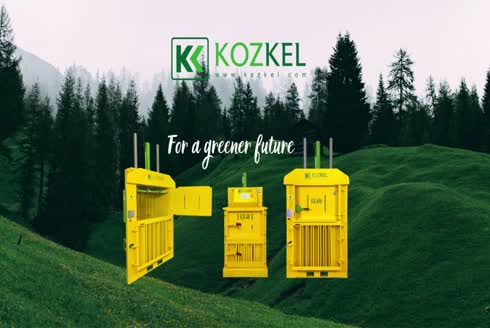 6 Ton (700x500x700 mm) Atık Kağıt Balya Presi