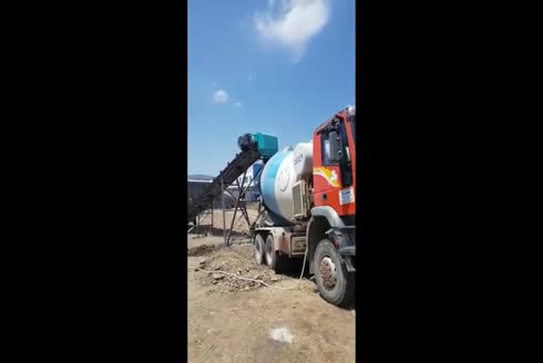 30 M³ / Saat Üretim Kapasitesi Mobil Beton Santrali
