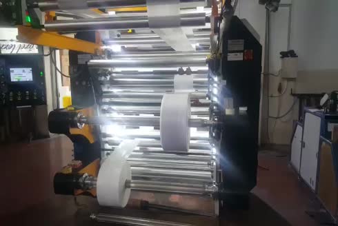 3 Renk Stack Tip Flexo Baskı Makinası