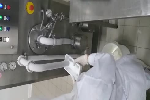150-600 Litre/Saat Lob Pompalı Kontinü Dondurma Üretim Makinası
