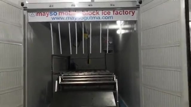 1000 Kg / Gün Kalıp Buz Makinesi