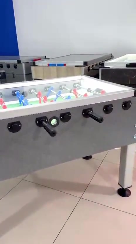Üzeri Camlı Metal Ayaklı Işıklı Langırt