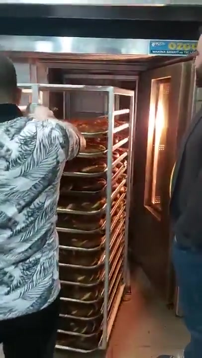 Dn-140 Paslanmaz Çelik Dönerli Fırın