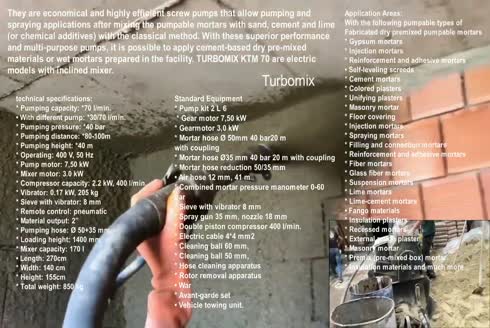 Turbomix Sıva Makinaları