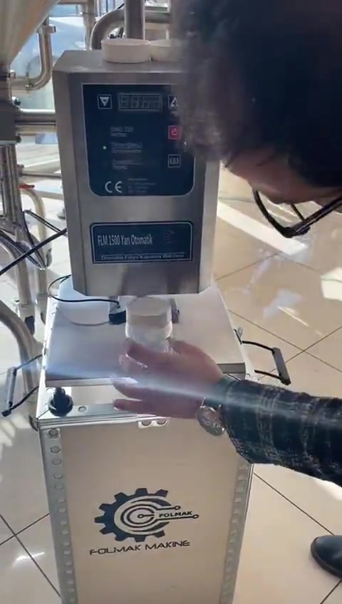  50 - 110 Yarı Otomatik Folyo Kapatma Makinası 