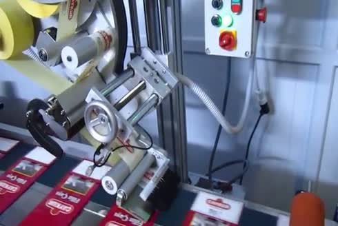 Taban Etiket Yapıştırma Makinası