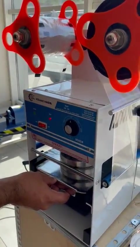  Bardak Folyo Kapatma Makinası 