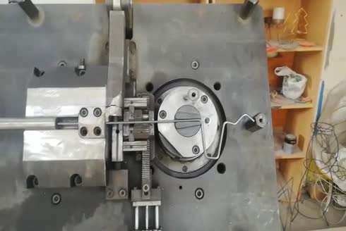 Ø3 mm ~ Ø6 mm 2 Boyutlu CNC Tel Bükme Makinesi