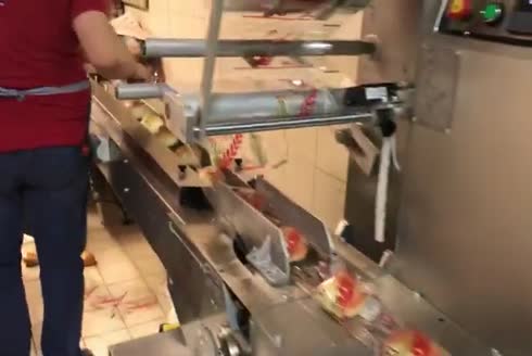 Ekmek Ters Konveyörlü Paketleme Makinası