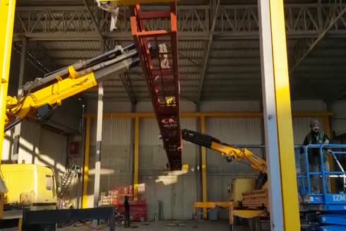 Sünger Kaldırma Özel Üretim Vinci Kreyin Yapımı