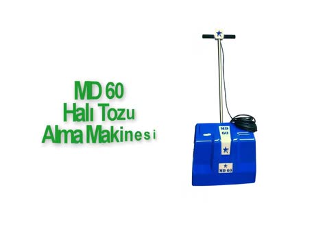 Manuel Halı Tozu Alma Makinesi 140 Devir/Dk - Cleanvac Md 60