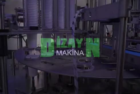 5000-5500 Adet / Saat Otomatik Süt Dolum Makinesi