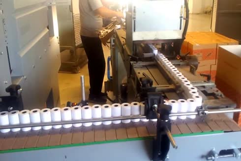650 mm Tam Otomatik Yandan Beslemeli Shrink Ambalaj Makinesi