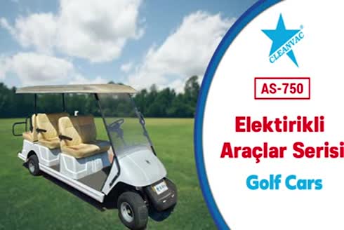 8 Kişilik Akülü Golf Arabası