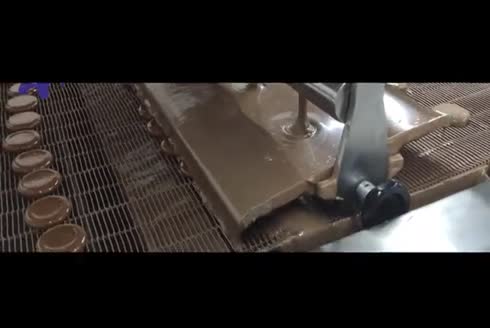 1050 mm Çikolata Kaplama Makinesi