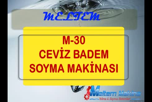 Meltem Makina Yolma ve Soyma Sistemleri