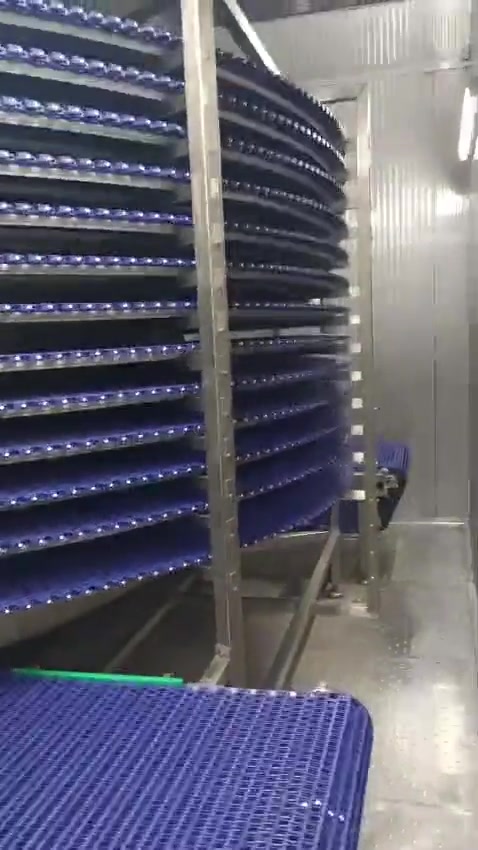 500 kg/saat Spiral Soğutma Sistemi