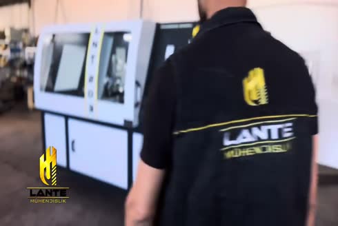 Lnt-203 Radyatör Ve Havlupan Kollektör İşleme Makinası