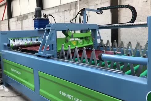 Metal Kiremit Roll Form Üretim Hattı