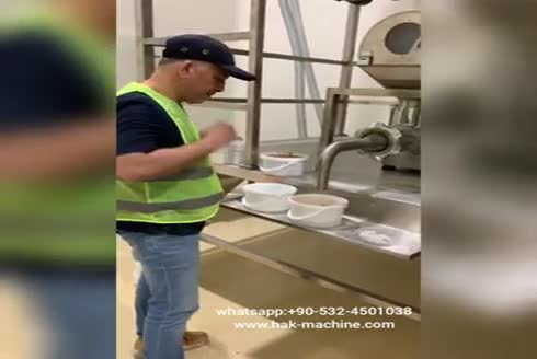 800 Kg / Saat Şekersiz Kuruyemiş Ezme Makineleri Hattı