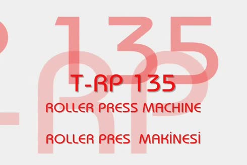 Turanlar - T-Rp 135 Roller Ahşap Presi - 136 Cm