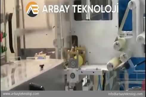 90-110 Adet / Dakika Maya Paketleme Hattı