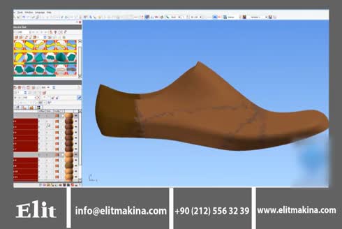 Icad 3D + Dizayn 3 Boyutlu Ayakkabı Tasarım Yazılımı