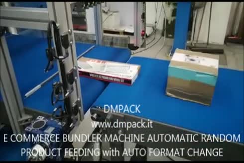 40 Paket/Dk Sleeve Wrapper Ürün Gruplama Ve Polietilen Shrink Makinası