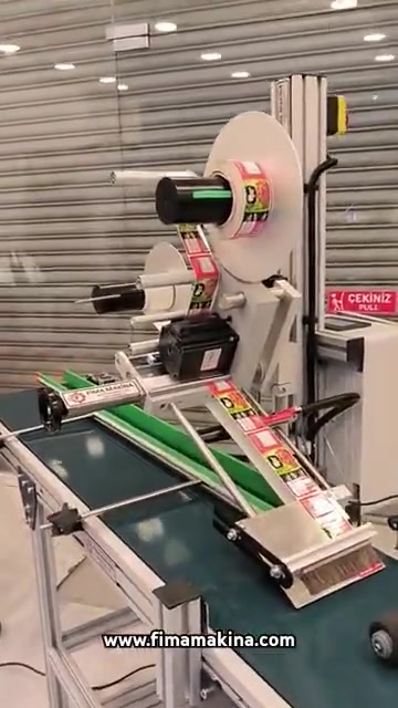 Tepe Yüzey Üst Yüzey Otomatik Etiketleme Makinesi
