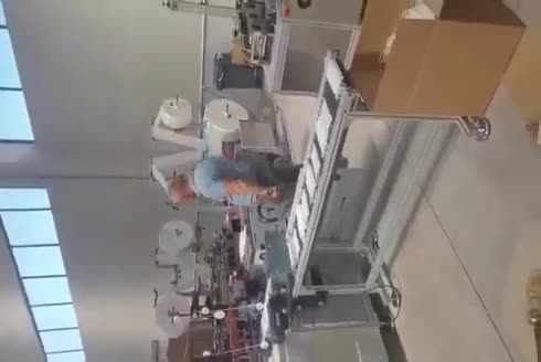 Cerrahi Maske Makinası Dakikada 85 Ad. Tam Otomatik