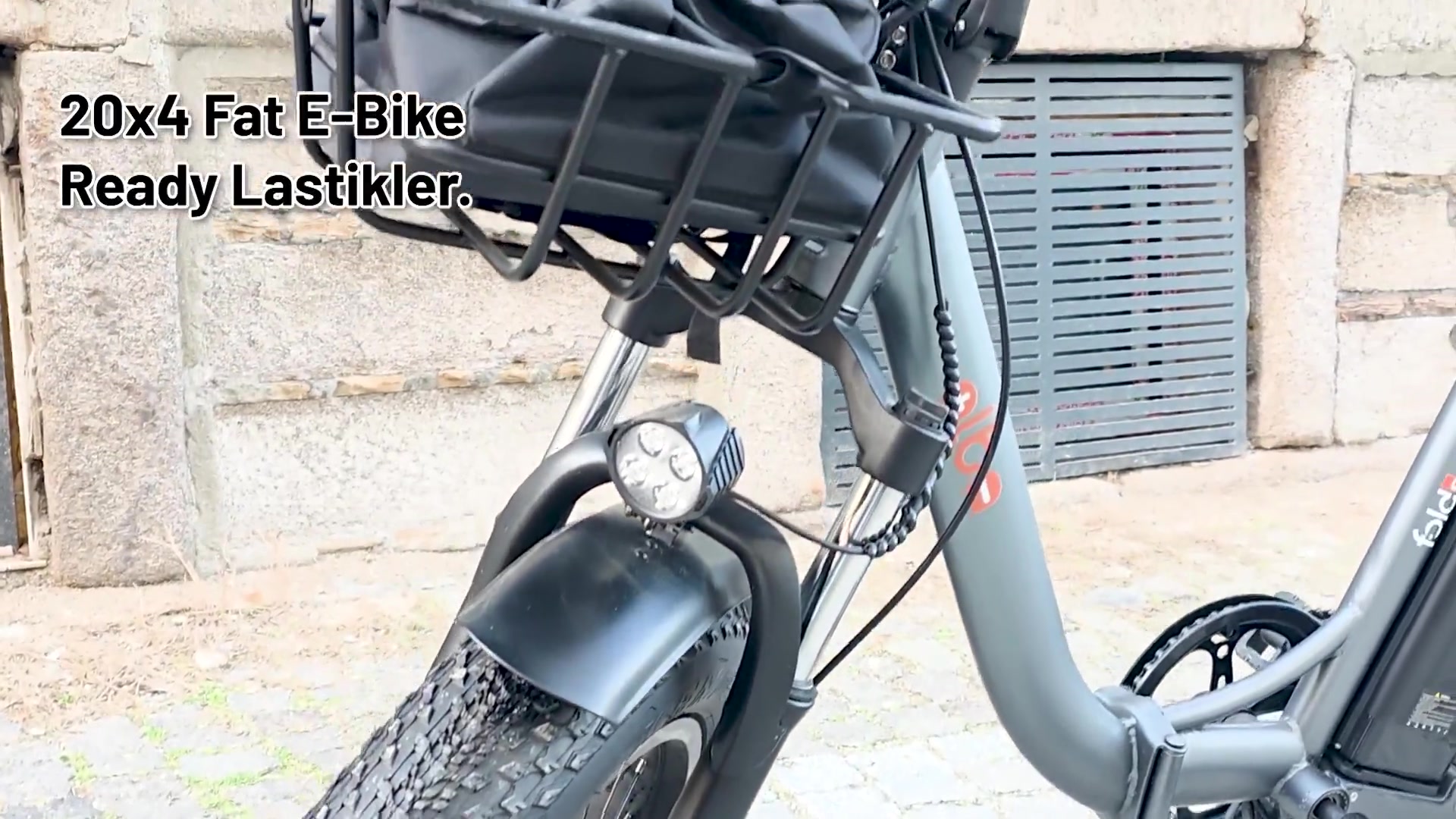 Katlanabilir Yüksek Karbon Çelik 250W 60 Nm Tork Elektrikli Bisiklet