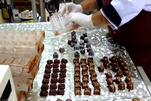 3000 Kg / 4 Saat Paslanmaz Çikolata Konçlama Makinası (2)