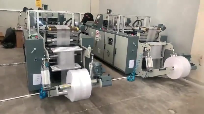 300 Vuruş / Dakika Atlet Poşet Kesim Makinesi