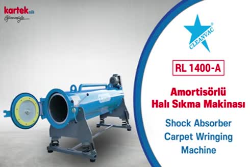 Amortisörlü Halı Sıkma Makinası Rl1400a/40/270