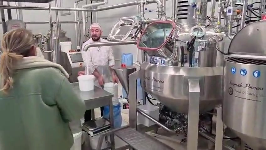 850Kg Üretim Kapasiteli Ketçap Mayonez Proses Makinası