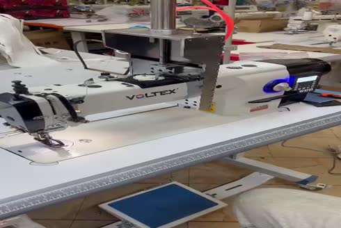 Full Otomatik Çift Pabuç Zik Zak Deri Dikiş Makinası