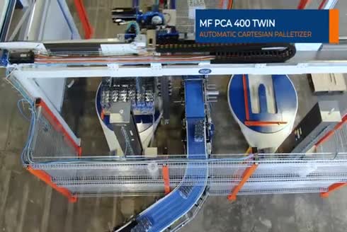 Twin Otomatik Robotik Paletleme Makinesi
