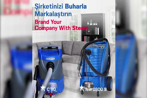 ISW2800-S Buharlı Halı Ve Koltuk Yıkama Makinesi 