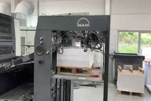 2007 - Man Roland 704 3B Hiprint 4 Renkli Ofset Baskı Makinesi