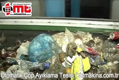 100 Ton/Gün Çöp Atık Ayıklama ve Ayrıştırma Makinası