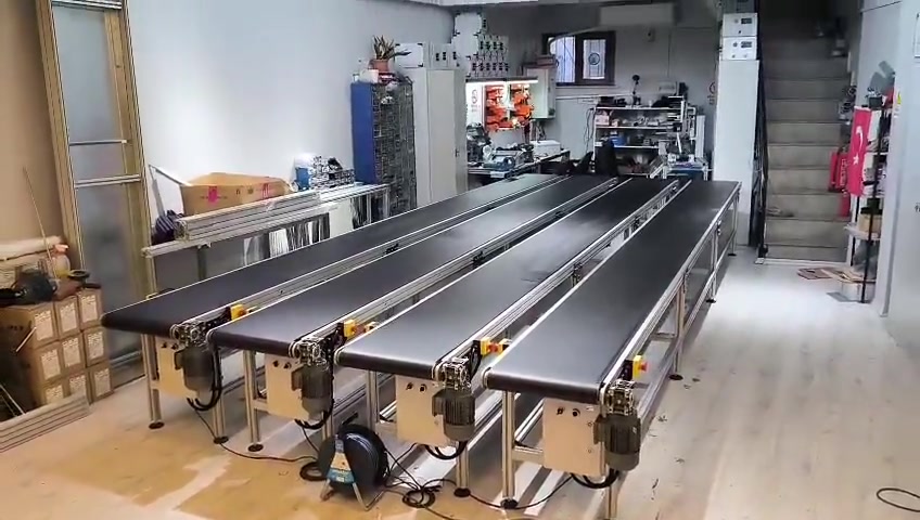 Pvc Bantlı Konveyör Sistemleri 